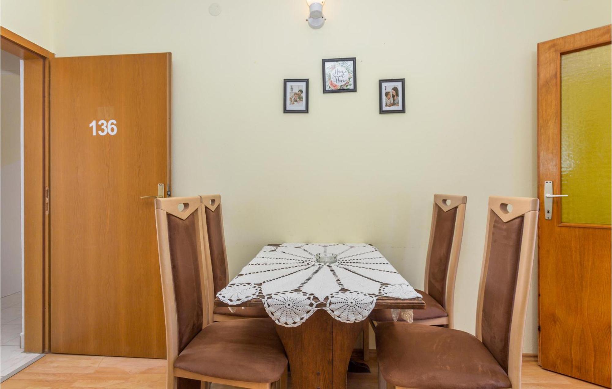 Awesome Apartment In Stara Baska 1 With Kitchen Exterior photo